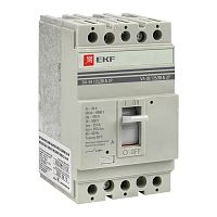 Выключатель автоматический ВА-99 125/20А 3P 25кА PROxima | код  mccb99-125-20 | EKF
